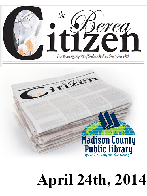 Title details for The Berea Citizen 2014 04/24 by Beth Myers - Available